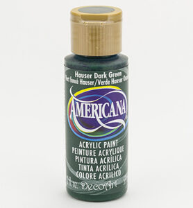 Americana Acrylics 59ml, Hauser Dark Green