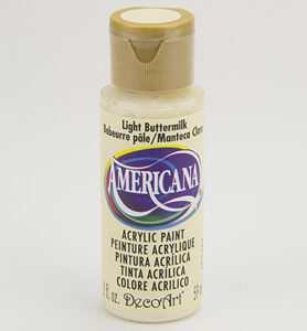 Americana Acrylics 59ml, Light Buttermilk