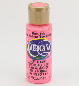 Americana Acrylics 59ml, Electric Pink