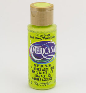 Americana Acrylics 59ml, Citron Green