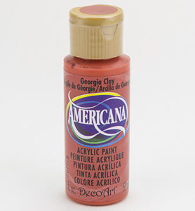 Americana Acrylics 59ml, Georgia Clay