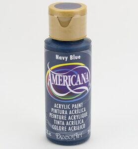 Americana Acrylics 59ml, Navy Blue (transparent)