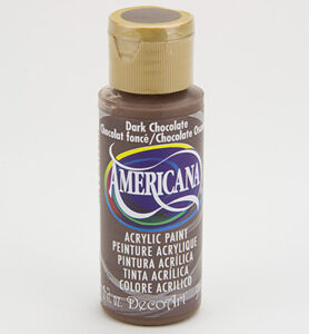 Americana Acrylics 59ml, Dark Chocolate