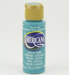 Americana Acrylics 59ml, Peacock Teal