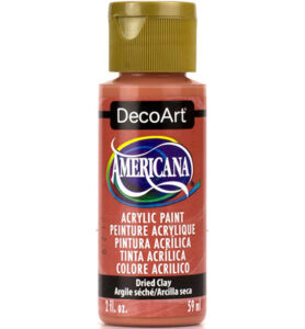 Americana Acrylics 59ml, Dried Clay