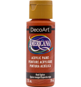 Americana Acrylics 59ml, Red Spice