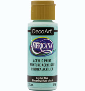 Americana Acrylics 59ml, Crystal Blue