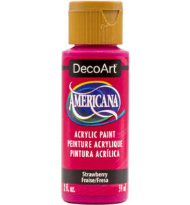 Americana Acrylics 59ml, Strawberry