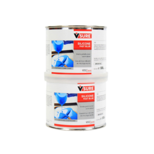 Silicone Fast Blue A+b 0,5 Kg
