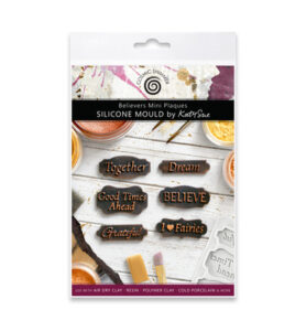 Kate Sue Design | Silicone Mould | Believers Mini Plaques