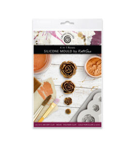 Kate Sue Design | Silicone Mould | 4 In 1 Roses