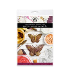 Kate Sue Design | Silicone Mould | Delicate Detail Butterfly Duo