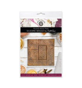 Kate Sue Design | Silicone Mould | Riveted Metal Plate