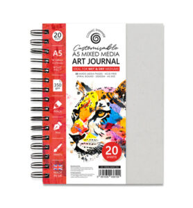 Cosmic Shimmer Aanpasbaar Mixed Media Art Journal A5 350 Gsm