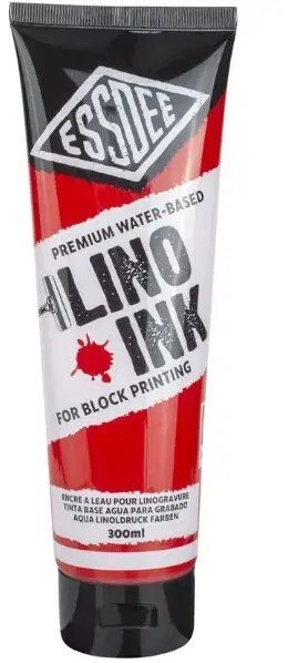 Essdee Block Printing Inkt 300 Ml Rood