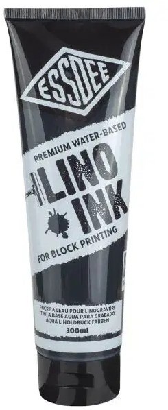 Essdee Block Printing Inkt 300 Ml Zwart