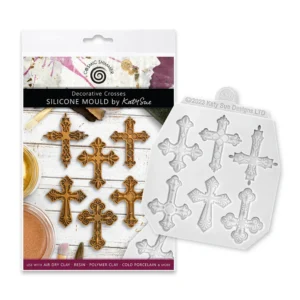 Katy Sue Design | Silicone Mould | Decorative Crosses