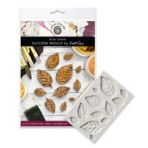 Katy Sue Design | Silicone Mould | Rose Leaves