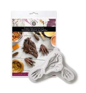 Katy Sue Design | Silicone Mould | Dragon Head and Claw Feet - Foamtastic Crafts
