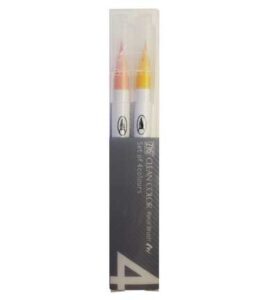 Clean Color Real Brush 4 Pcs Set Pale Colours