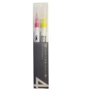 Clean Color Real Brush 4 Pcs Set Pop Colours