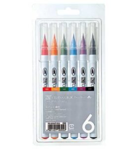 Clean Color Real Brush 6 Pcs Set