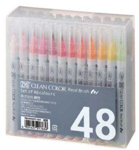 Clean Color Real Brush 48 Pcs Set