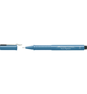 Ecco Pigment 0,1mm blauw - Foamtastic Crafts