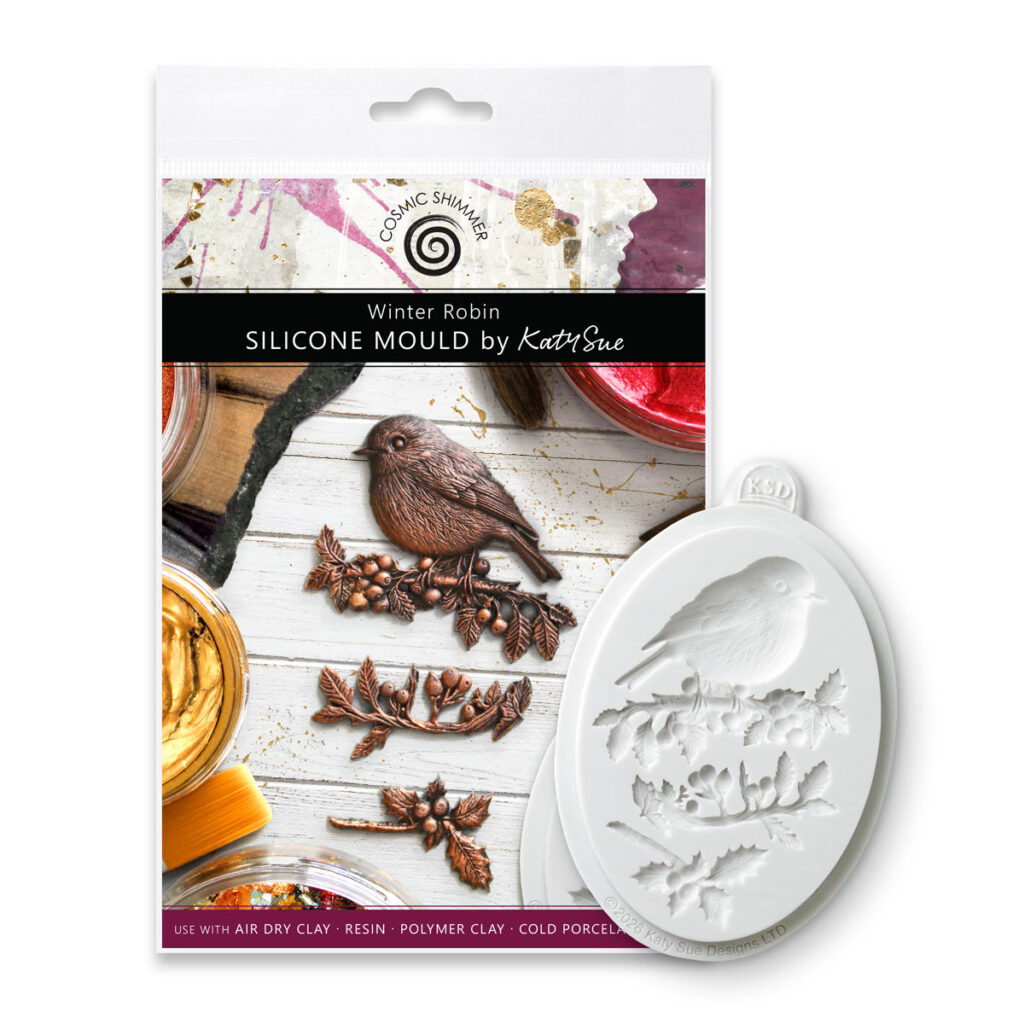 Siliconen Mal Winter Robin By Katy Sue