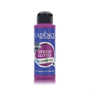 Cadence Hybrid Glitter Hazeran Paars -  120 ml