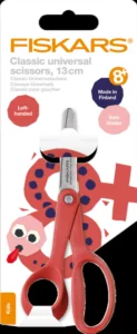 Fiskars Scissors Kids +8 Classic Left-handed 13cm - Foamtastic Crafts