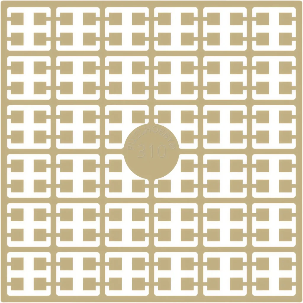 Pixelmatje 310 Katoenbeige