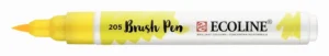 Ecoline Brushpen Citroengeel - Foamtastic Crafts