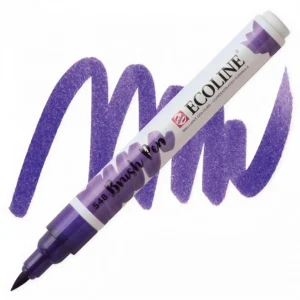 Ecoline Brushpen Blauwviolet - Foamtastic Crafts