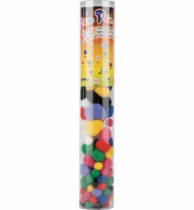 Pom Pom Tube Assorti + Accessoires - Foamtastic Crafts