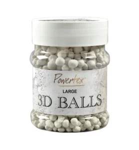 Powertex – 3D Balls large – 230ml - Foamtastic Crafts