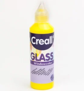 Creall glass citroen geel 80 ml, - Foamtastic Crafts