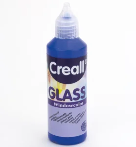 Creall glass blauw 80 ml, - Foamtastic Crafts