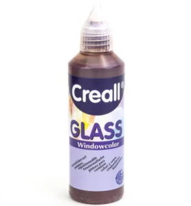 Creall glass bruin 80 ml, - Foamtastic Crafts