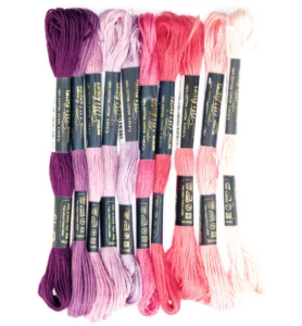 Stafil - Borduurgaren - Paars - Roze - 10 strengen