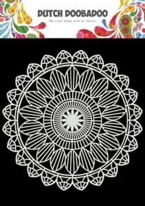 Dutch Doobadoo Mask Art 15cm Mandala 148x148mm - Foamtastic Crafts