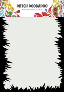 Dutch Doobadoo Mask Art A5 Grass - Foamtastic Crafts