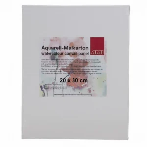 Canvas Board – Aquarel Malkarton – 20 x 30 cm - Foamtastic Crafts