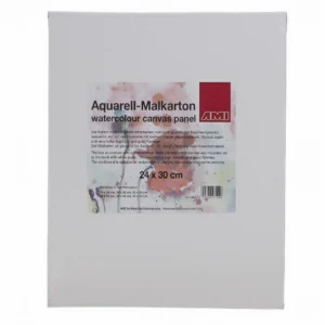 Canvas Board – Aquarel Malkarton – 24 x 30 cm - Foamtastic Crafts