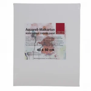 Canvas Board – Aquarel Malkarton – 40 x 50 cm - Foamtastic Crafts
