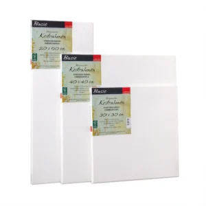 AMI BASIC Schilderdoek 40 x 50 cm – 1,8cm, Katoen 280g/m - Foamtastic Crafts