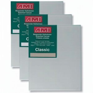 AMI Classic Schildersdoek 10 x 10 cm 100% katoen – 1,8cm spi - Foamtastic Crafts