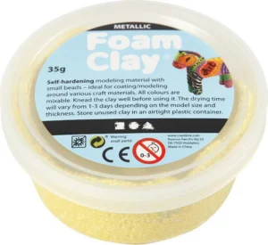 Foam Clay Geel Metallic – 35 gr - Foamtastic Crafts