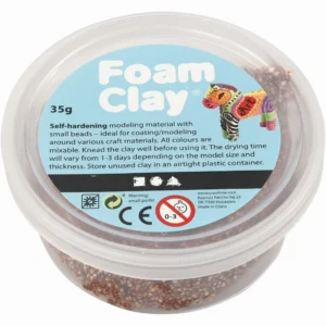Foam Clay Bruin – 35 gr - Foamtastic Crafts