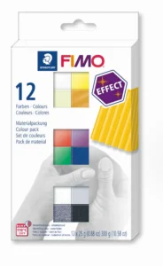 Fimo effect set - colour pack 12 st
